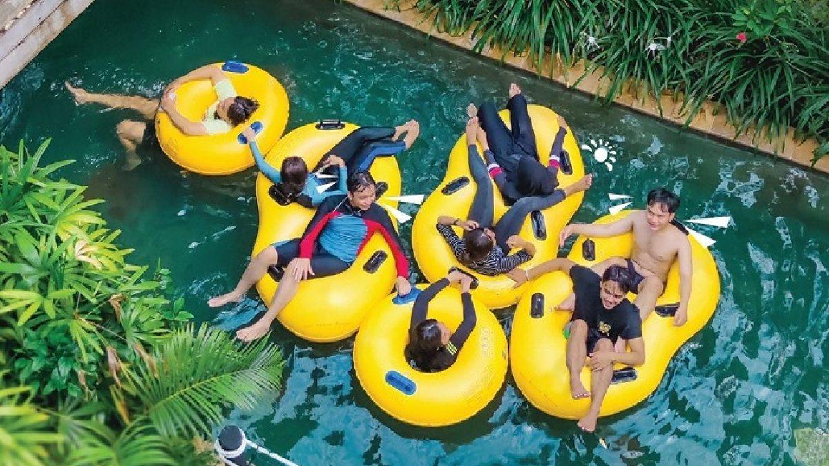 Waterboom Jogja, rekomendasi tempat wisata di Jogja yang menarik untuk dikunjungi.