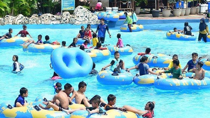 Wonderland Adventure Waterpark, rekomendasi tempat wisata air di Karawang Jawa Barat.