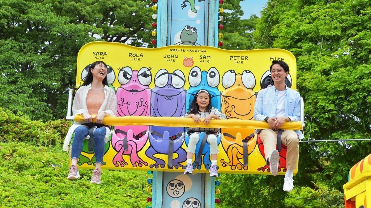 Yomiuriland, satu taman hiburan terbaik di Tokyo Jepang.