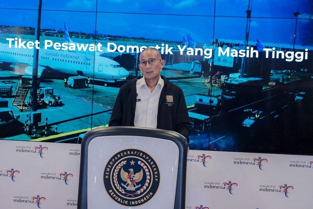 Menparekraf Sandiaga Uno. (dok Kemenparekraf)