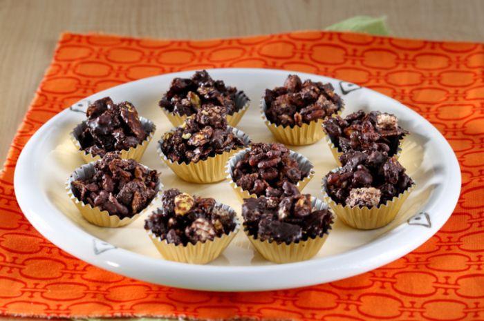 Cokelat cornflake biskuit. (Sajian Sedap)