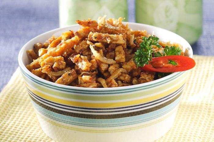 Kering tempe aroma honje. (Sajian Sedap)