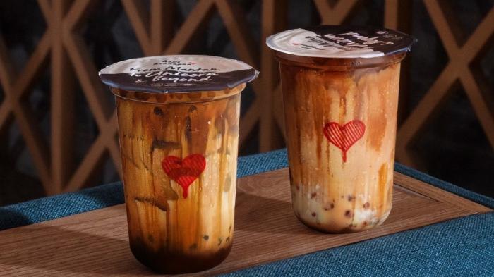Menu minuman di Kopi Kenangan. (Instagram/@kopikenangan.id)