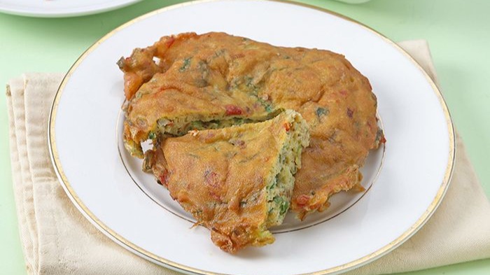 Sajian telur dadar Padang untuk menu buka puasa. (Sajian Sedap)