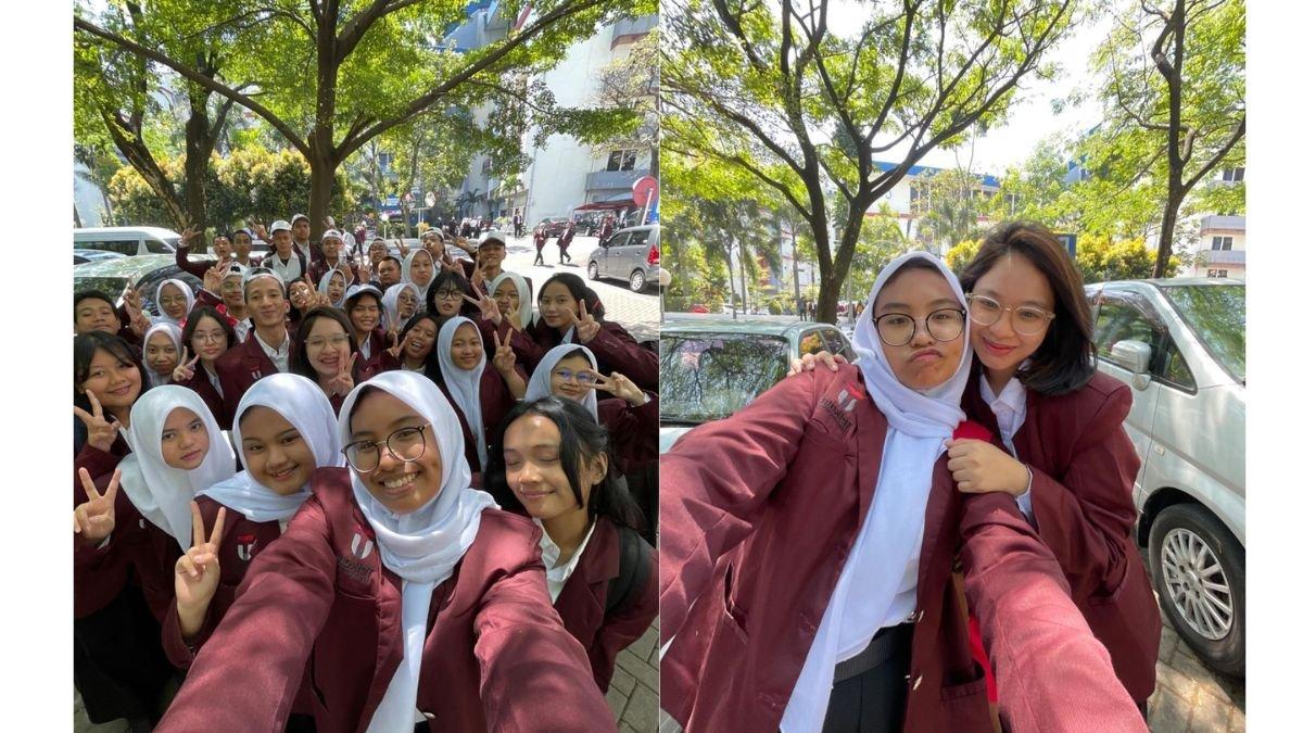 3 unggahan Shakina Azalea anak dari Pasha Ungu masuk kuliah, kompak pakai almamater