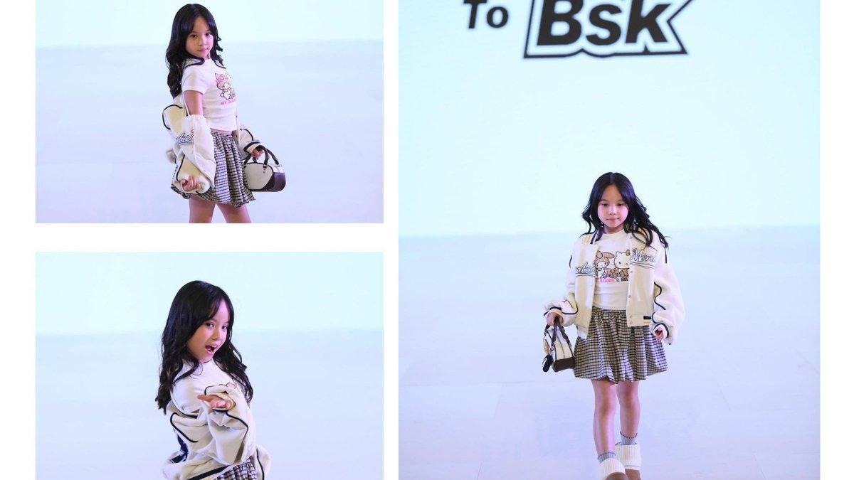 5 Foto debut modeling Gempita Nora Marten di Fashion Nation, Pandai berpose