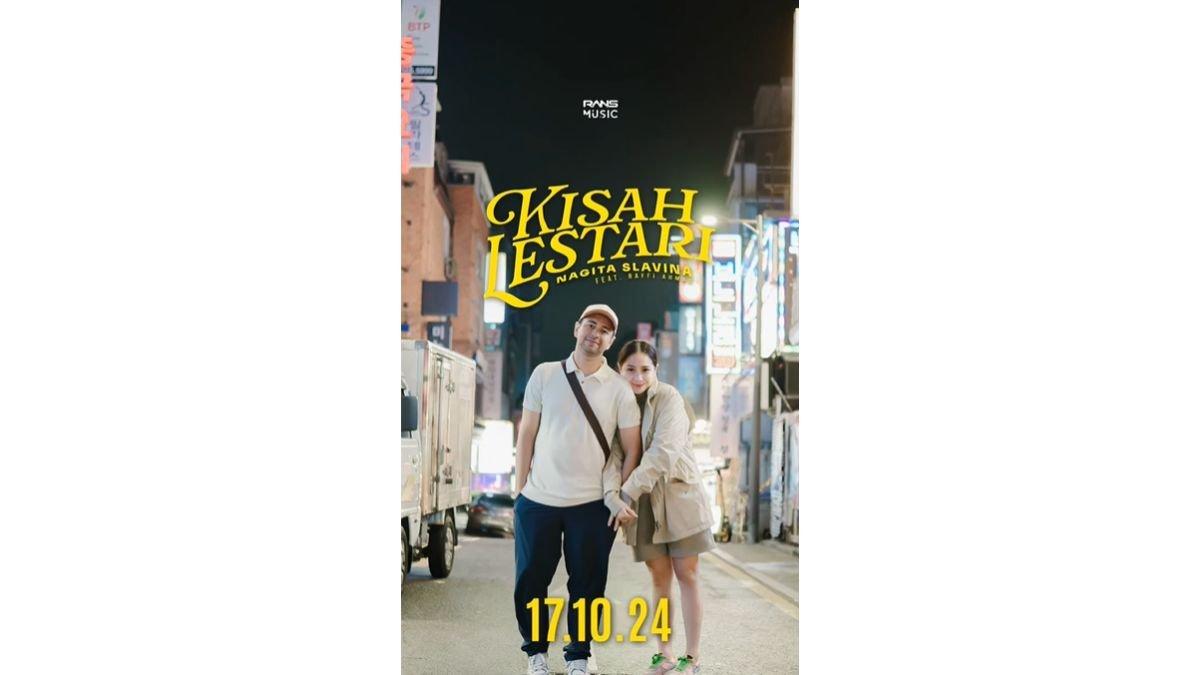 5 foto countdown single terbaru Nagita Slavina 'Kisah Lestari', Umumkan tanggal rilis