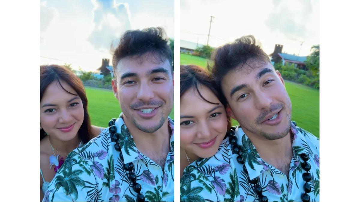 5 foto lamaran Aurelie Moeremans dan Tyler Bigenho di Hawai, Posting video mengagetkan.