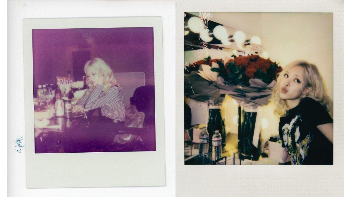 5 foto terbaru Rose Ex Blackpink segera rilis album pertamanya, Potret polaroid