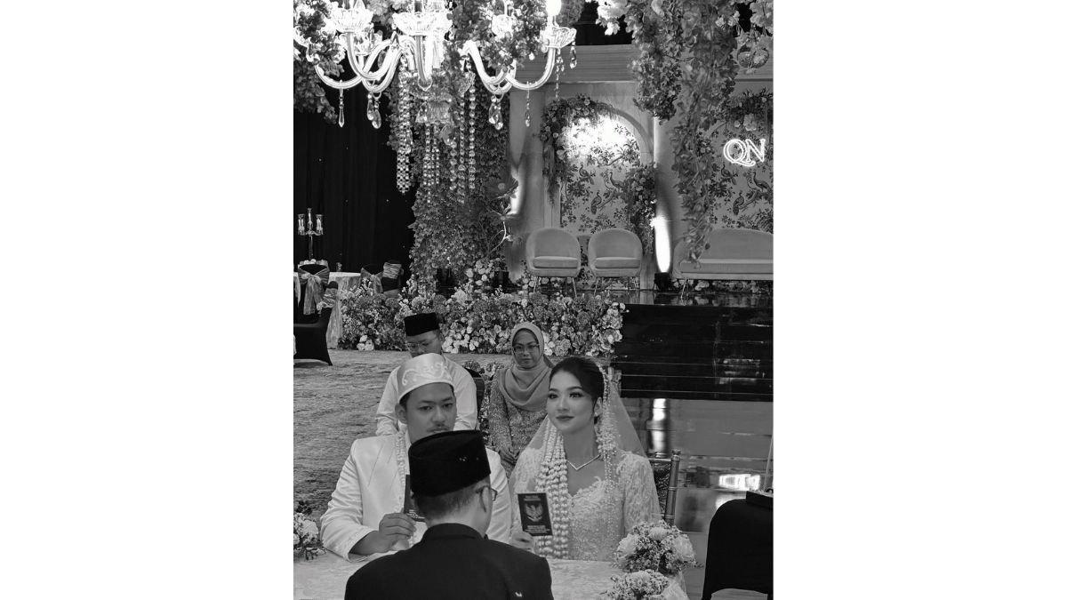5 potret cantik Icha Nabilah di pernikahan Nina Hamidah, Saksikan bestie sah jadi istri