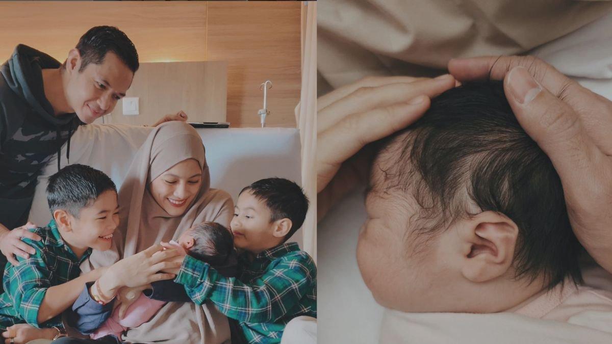 5 potret kelucuan anak ketiga Dude Harlino dan Alyssa Soebandono, akhirnya lahir perempuan