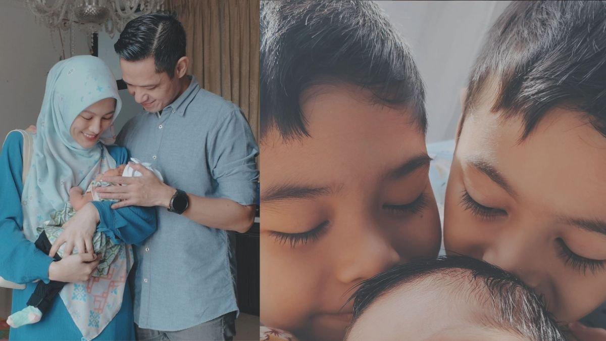 5 potret kelucuan anak ketiga Dude Harlino dan Alyssa Soebandono, selalu disayang