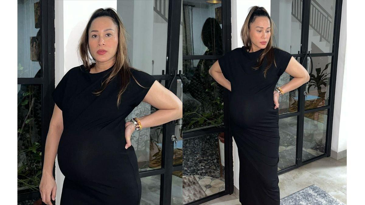 5 potret lahiran anak ke-5 Abimana Aryasatya dan Inong Ayu, Hamil tua di umur 40an 