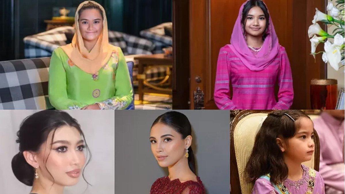5 putri Sultan Malaysia ini dinilai paling cantik