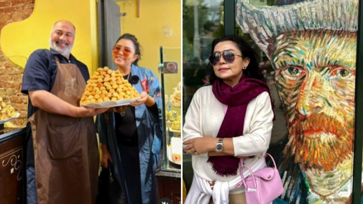 7 potret Mayangsari saat berlibur ke Eropa, menantu Soeharto tampil elegan dan glamor.