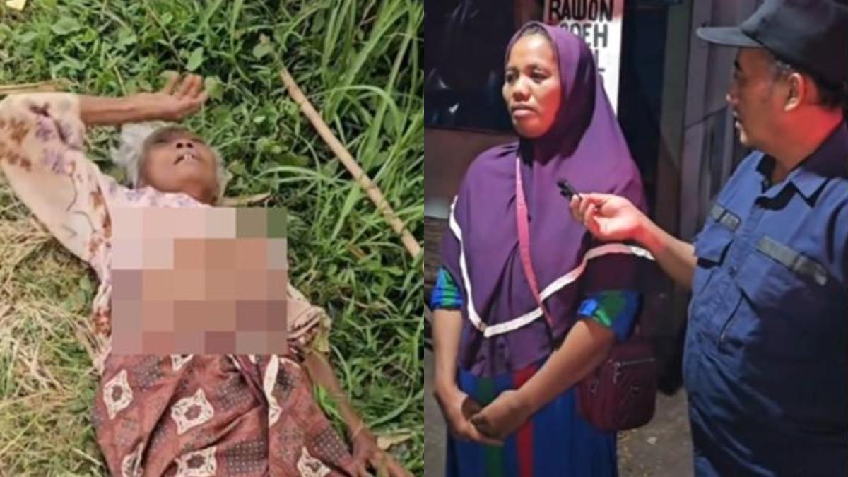ANAK BUANG IBU - Nenek bernama Nortaji di Probolinggo disakiti dan dibuang oleh anaknya sendiri. Kini dia tinggal di panti jompo.