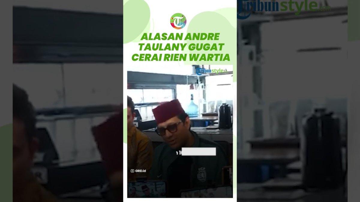 Terkuak Alasan Andre Taulany Gugat Cerai Erin, Beda Prinsip sejak 10 Tahun, Terlalu Sering Mengalah