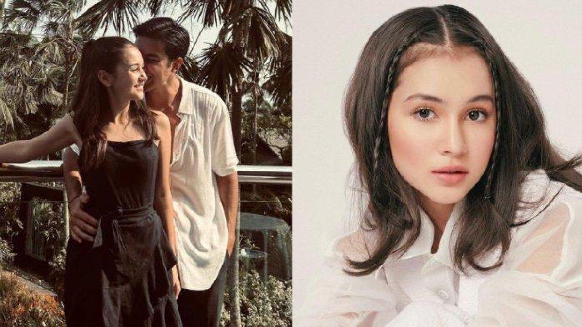 ARTIS BEDA AGAMA RAYAKAN LEBARAN,- Sandrinna Michelle bersama sang kekasih, Junior Roberts rayakan Lebaran 2025 meski berbeda agama.