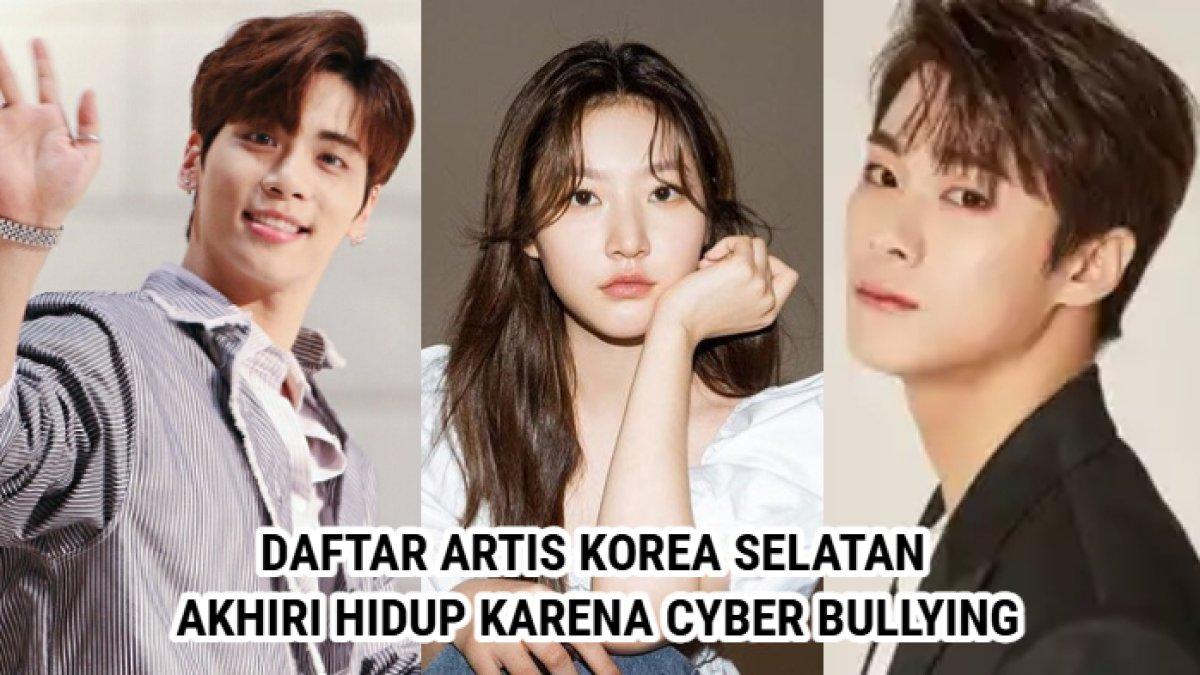 ARTIS KOREA AKHIRI HIDUP,- Daftar artis Korea yang nekat mengakhiri hidup karena 'cyber bullying' dan 'cancel culture', terbaru Kim Sae Ron.