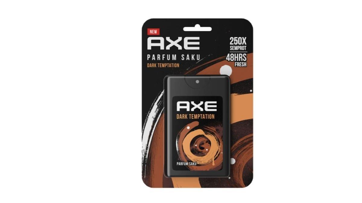PARFUM COWOK ALFAMART - Foto produk AXE Dark Temptation Pocket Spray, diolah dari tokopedia, Minggu (30/3/2025). Berikut rekomendasi parfum cowok yang bisa dibeli di Alfamart.