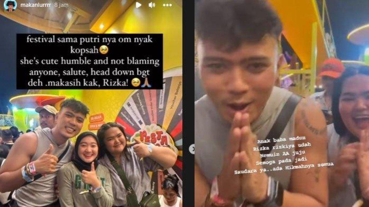 Aa Juju dengan Nyak Kopsah Damai