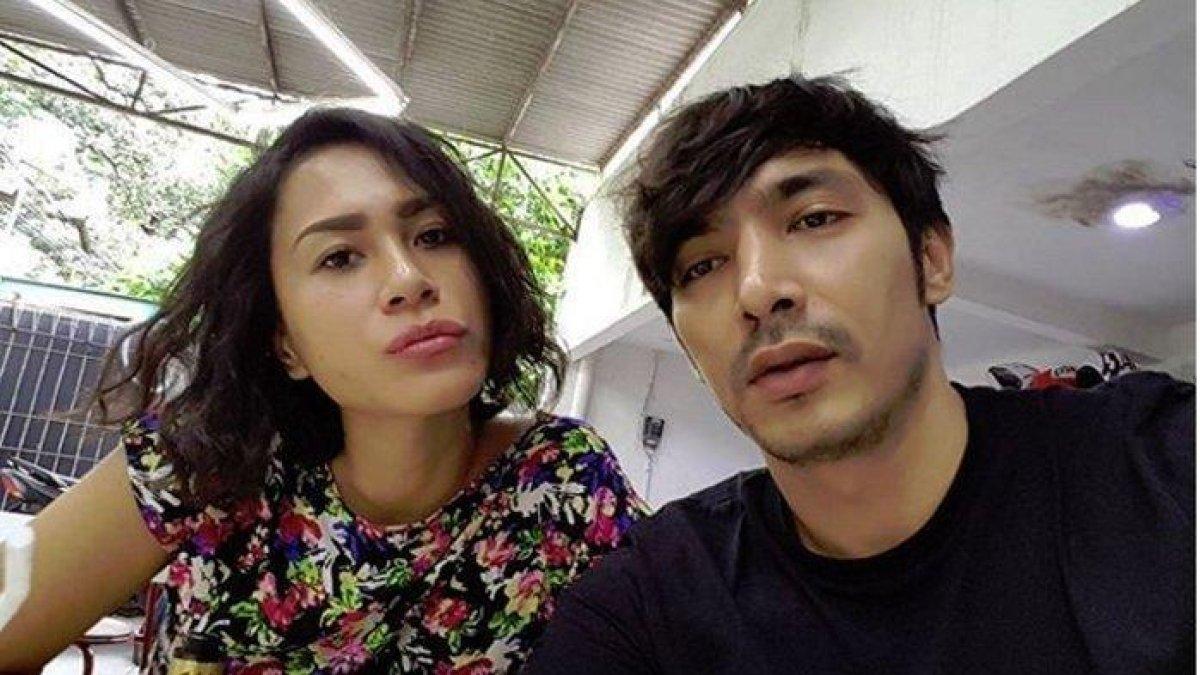 Abimana Aryasatya bersama sang istri Inong Ayu