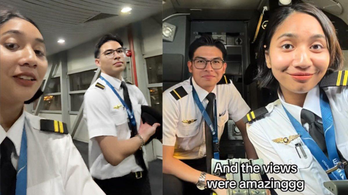Adib Aidil penjual pisang goreng keju viral kini jadi pilot