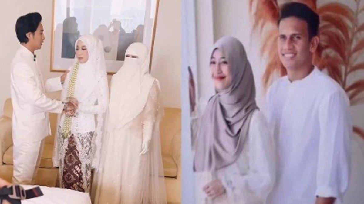Adiba Khanza putri almarhum Ustaz Jeffry Al Bukhori resmi dinikahi Egy Maulana Vikri.