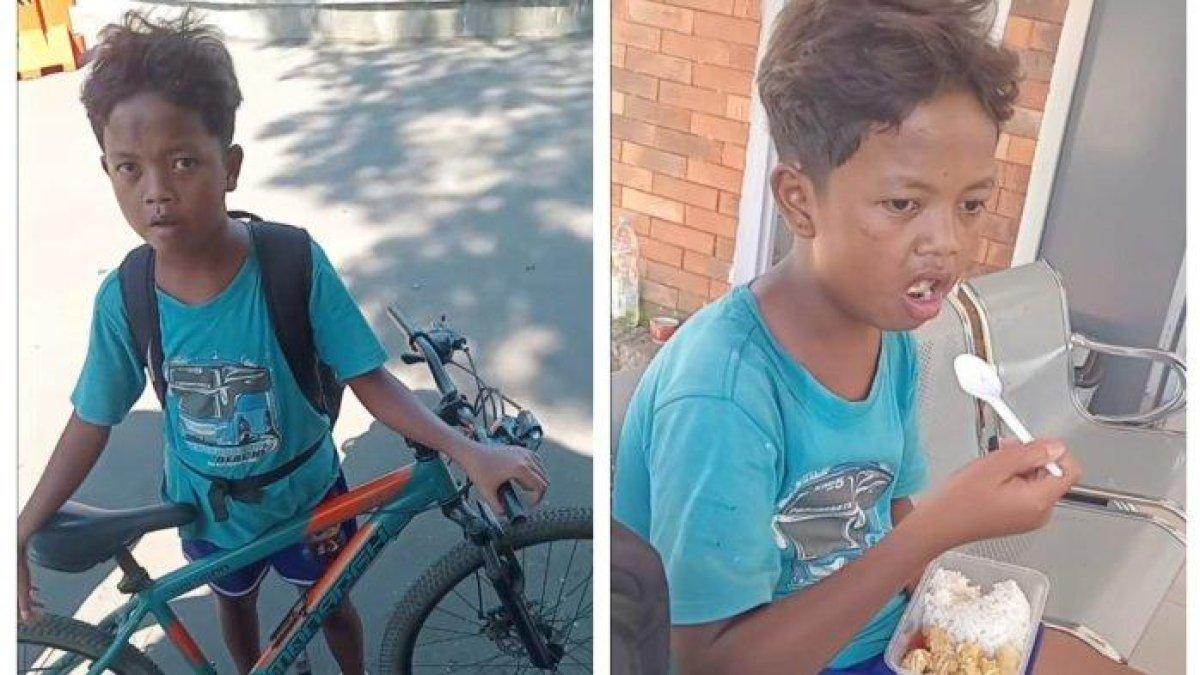 DEMI TEMUI KDM - Adnan, remaja berusia 15 tahun asal Bumiayu, Kabupaten Brebes, Jawa Tengah mengaku nekat gowes ke Subang demi menemui Gubernur Jawa Barat Dedi Mulyadi.