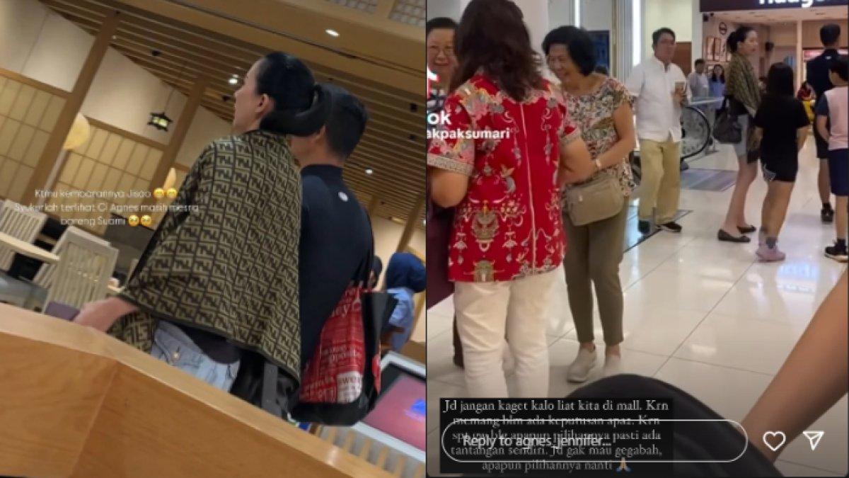 AGNES BERSAMA SUAMI - Potret Agnes Jennifer bersama suami yang diambil dari Instagramnya, Minggu (9/2/2025). Agnes Jennifer beber nasib rumah tangganya setelah diterpa isu perselingkuhan.