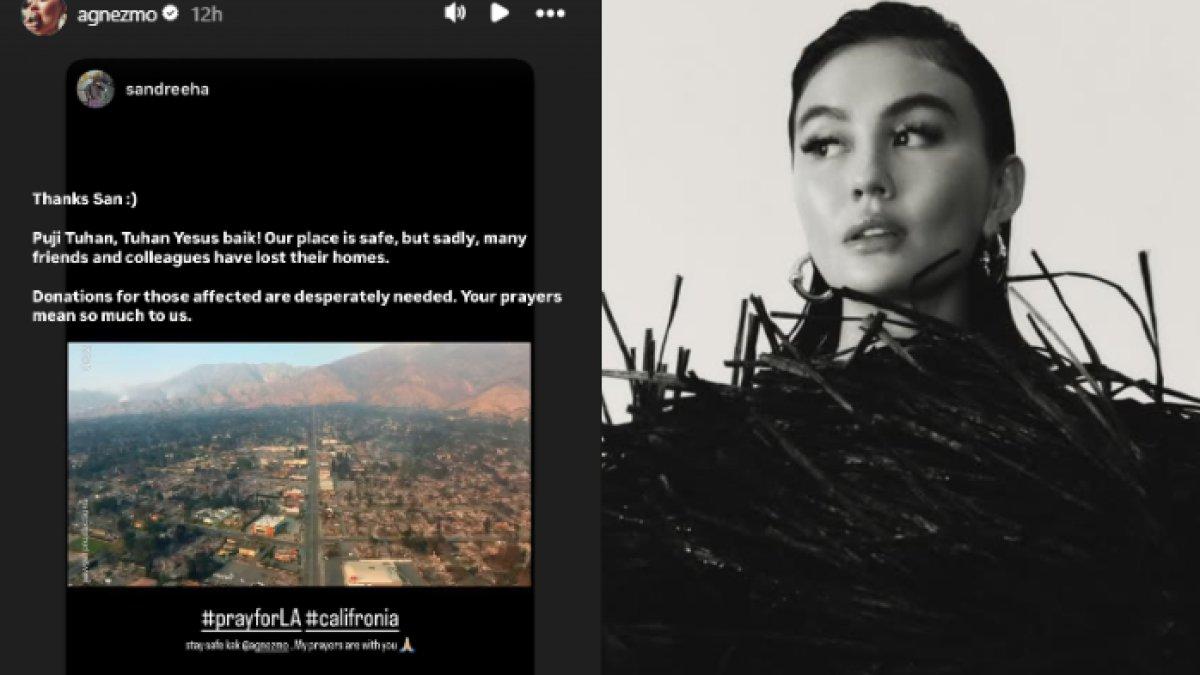 Agnez Mo ungkap kondisinya di Los Angeles