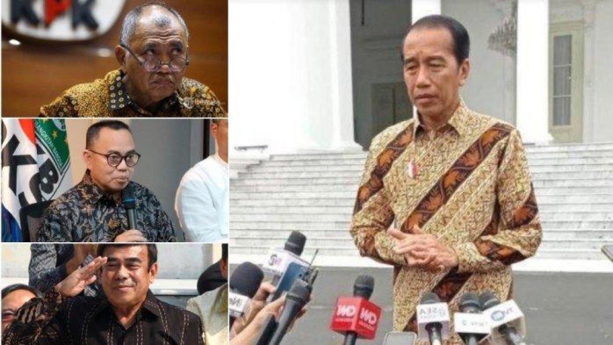 Agus Rahardjo Sudirman Said Fachrul RaziPresiden Jokowi