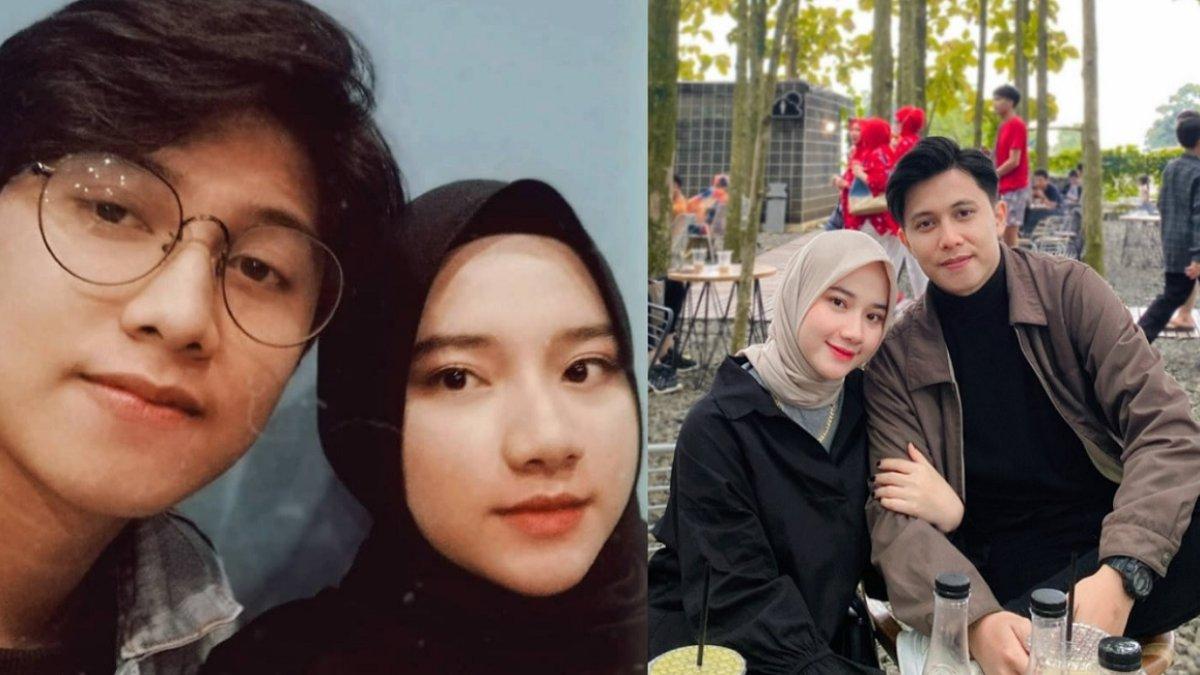 Ahmad Pule bersama calon istrinya, Yossi