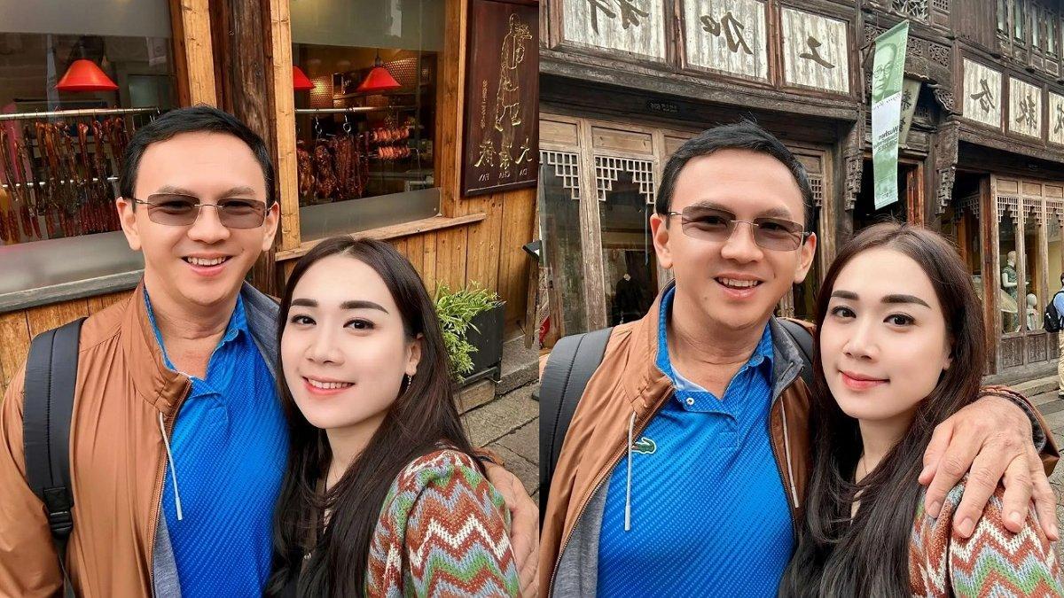Ahok dan Puput liburan ke Jepang