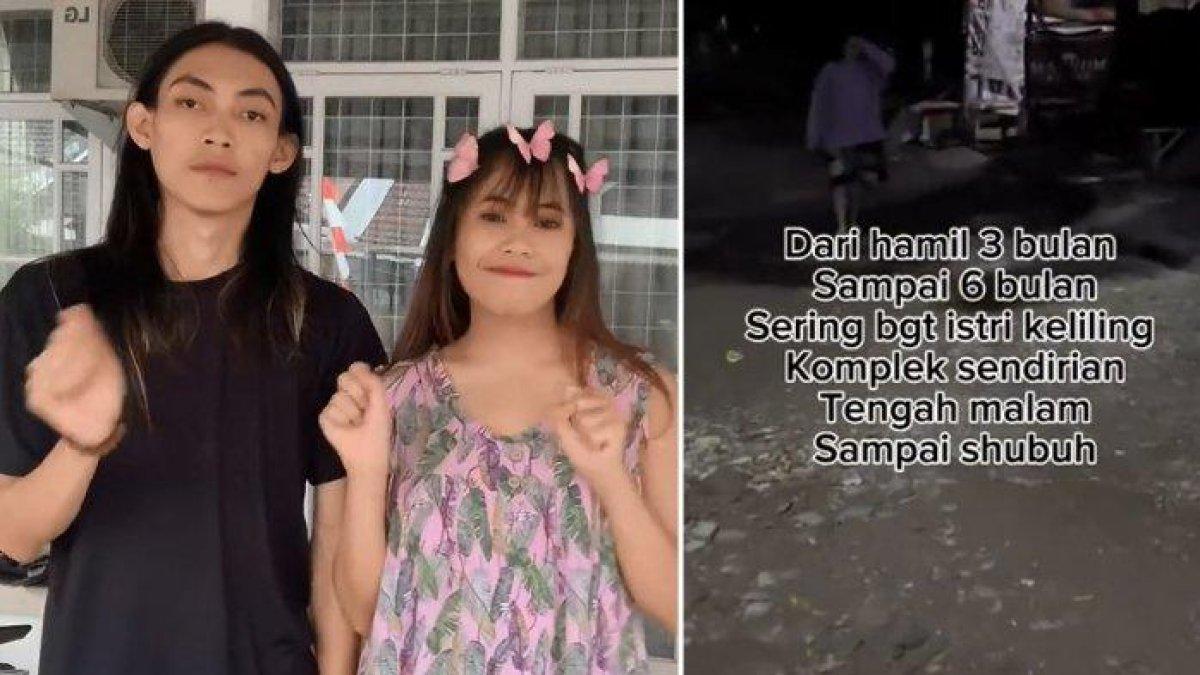 Aini, ibu hamil 7 bulan ngidam keluar tengah malam hingga subuh sendirian