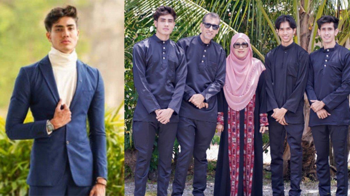 Aisar Khaled dan keluarganya