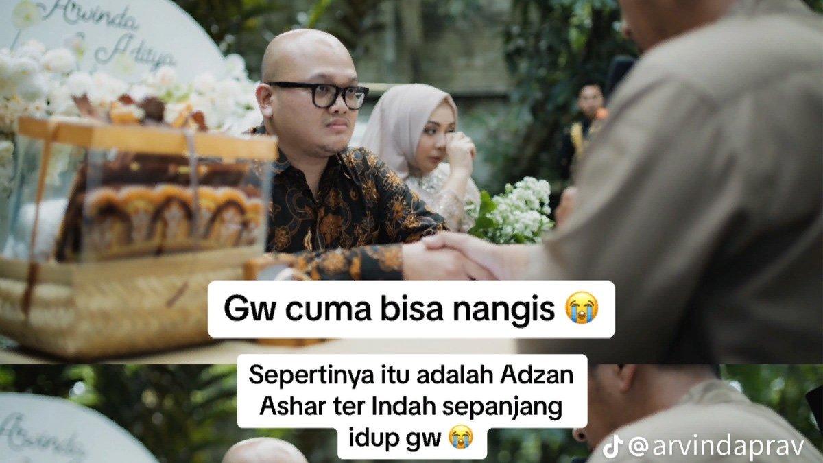 Akad nikah digelar 15 menit usai lamaran.