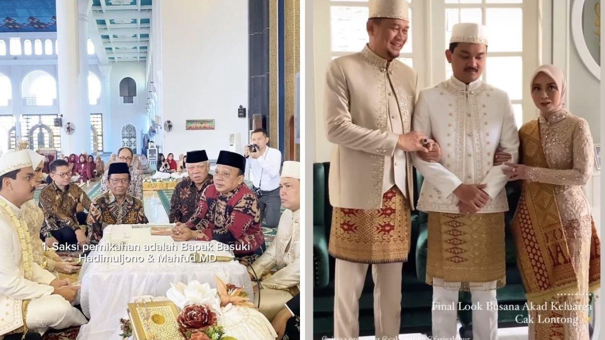 5 Potret Resepsi Mewah Anak Sulung Cak Lontong yang Kental Adat Jawa ...