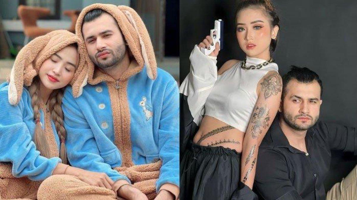 Akash Elahi Tiktokers dan istrinya Selebgram Venny Alberti