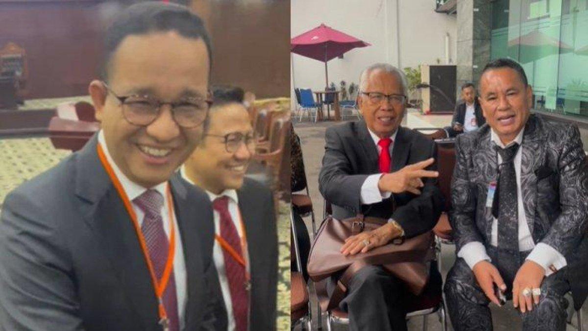 Aksi Cak Imin Ledek Hotman Paris Jelang Sidang Sengketa Pilpres 2024 di Mahkamah Konstitusi