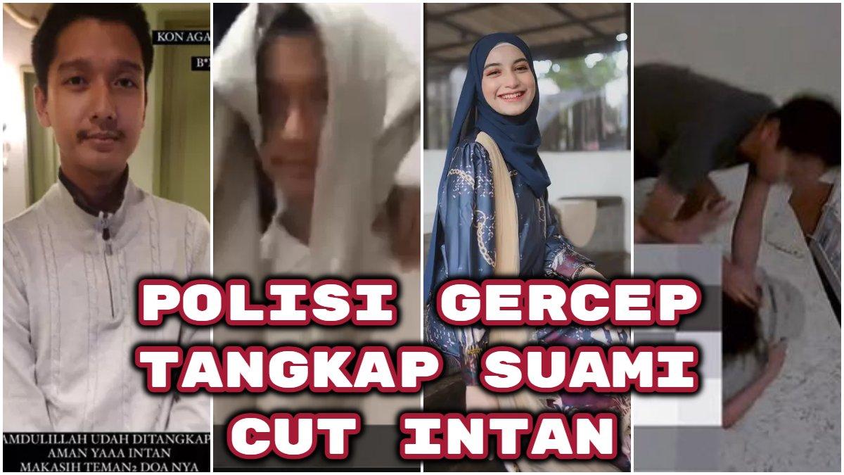 Aksi KDRT pada Cut Intan Nabila terekam jelas, sang suami, Armor Toreador langsung digelandang polisi ke Polres Bogor.