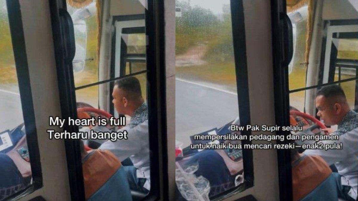 Aksi heroik sopir bus NPM