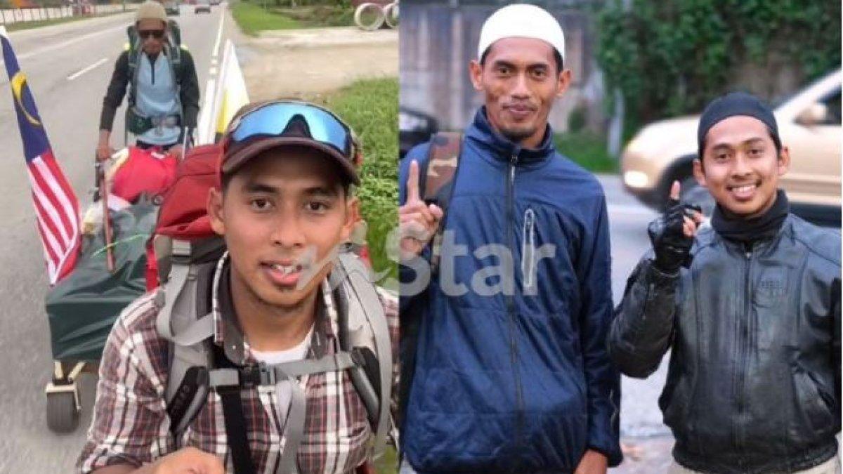 Aksi nekat dua bersaudara asal Malaysia ini viral, jalan kaki menuju ke Mekkah untuk menunaikan haji di tahun 2025