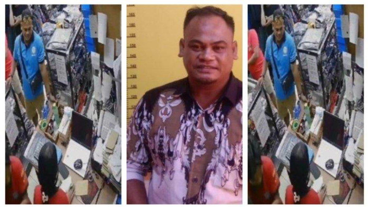 Aksi pria mengamuk lempar hanger ke karyawan toko di kawasan Denpasar, Bali viral