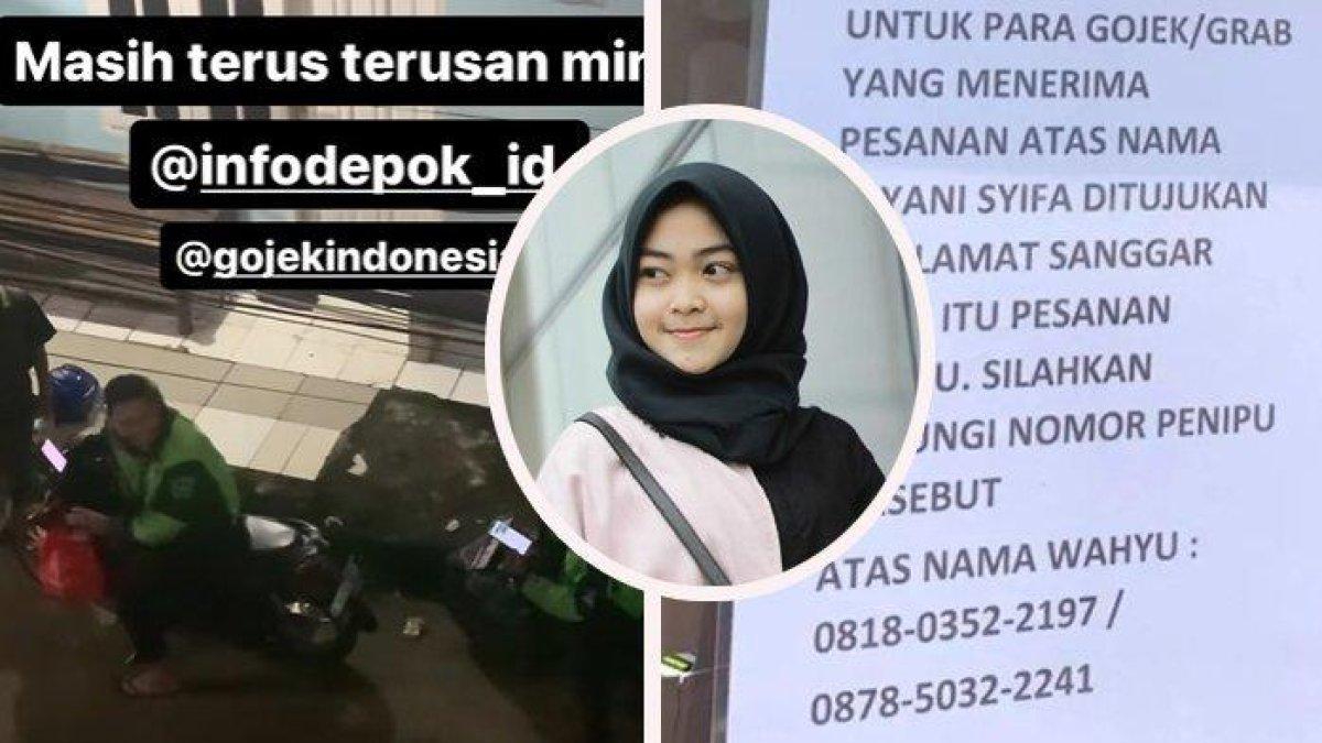 Akun Instagram Pria yang Bikin Ojol Depok Bangkrut