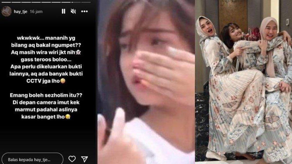 Akun hay_tje pegang bukti CCTV yang menampilkan kezoliman Fuji