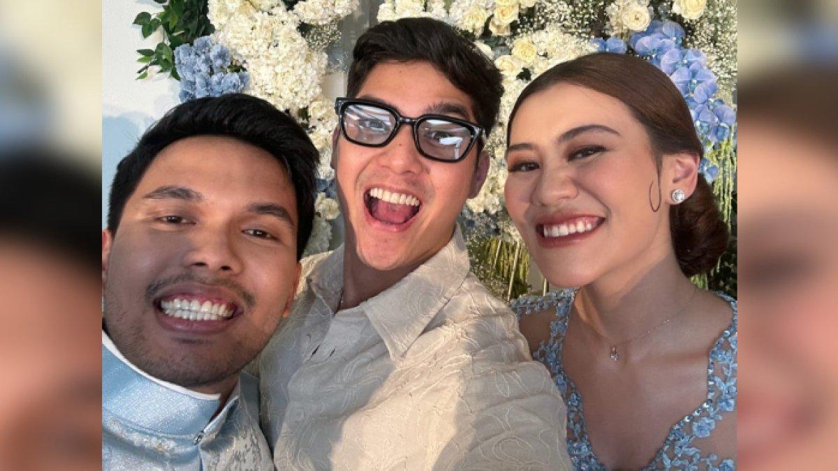 Al Ghazali datang ke acara lamaran Aaliyah Massaid dan Thariq Halilintar (Instagram/@elelrumi)