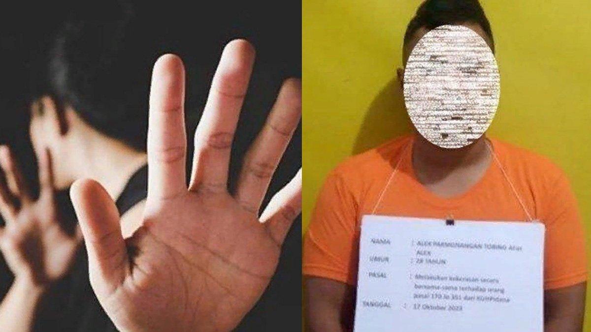 Alex Parmonangan Tobing (28) anak yang menjebloskan ibu nya ke rumah sakit jiwa di Medan.