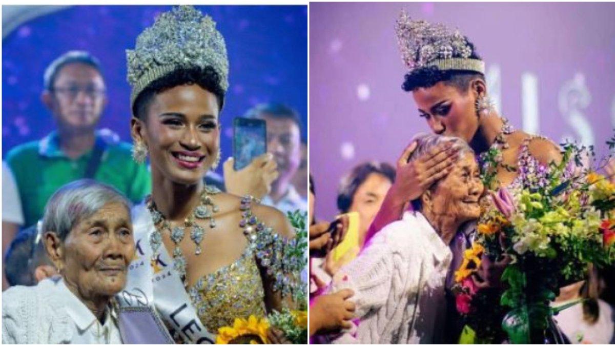 Alexie ajak nenek tercinta naik ke atas panggung