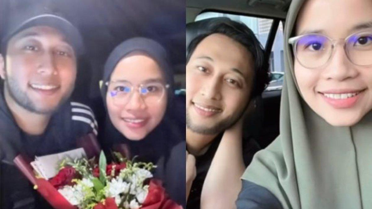 Alif Teega bersama Fatin Umaidah